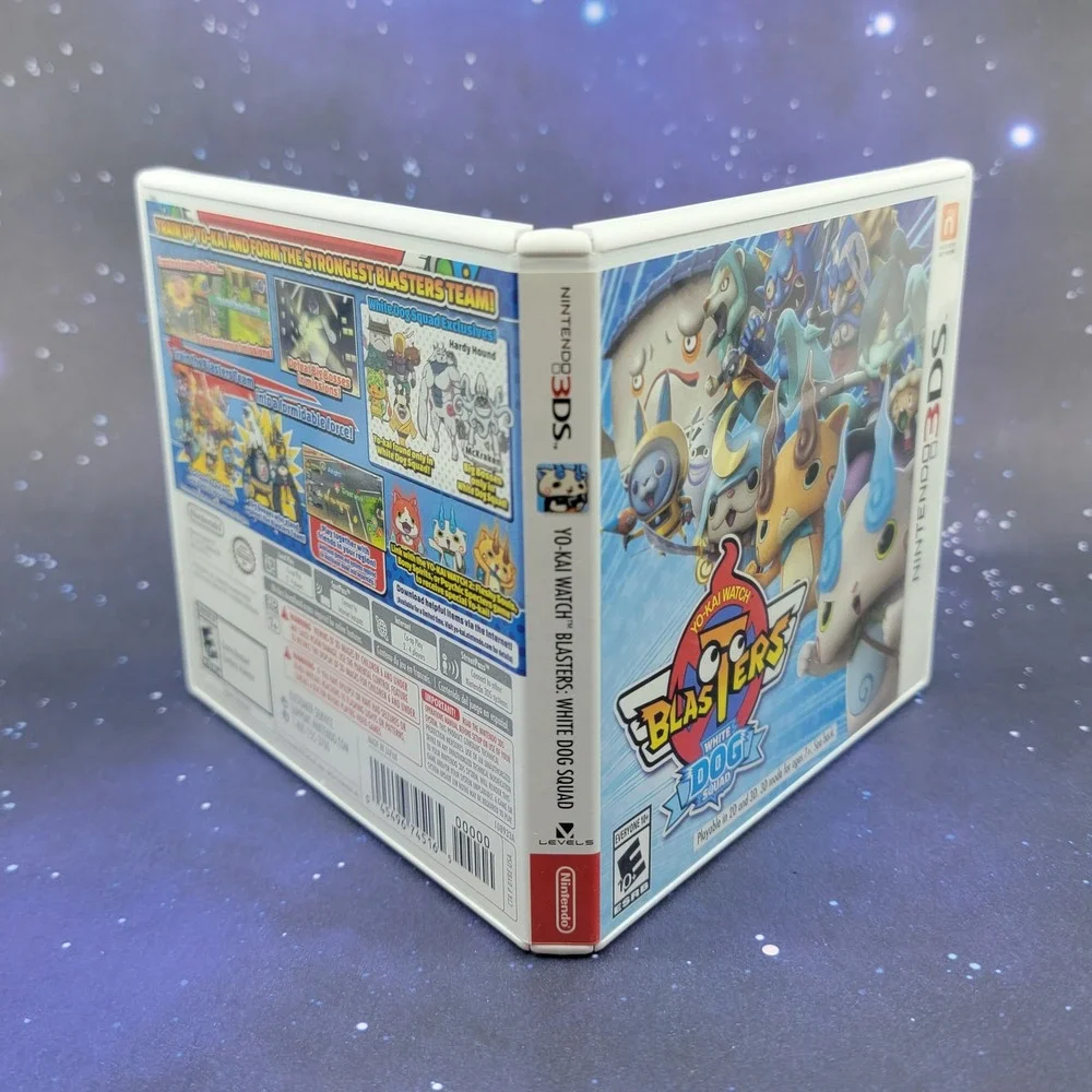 Yo-Kai Watch Blasters White Dog Squad Nintendo 3DS Game CIB CTR-BYBE-USA